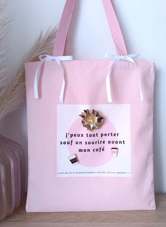 Tote Bag "Kawa"☕🩷