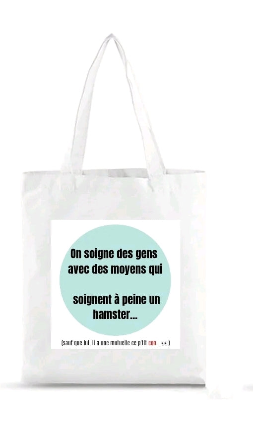 Tote Bag "PLS" 🏥👩🏼‍⚕️