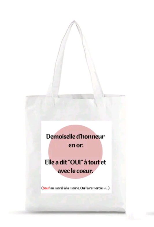 Tote Bag "Bride" 💯🩷