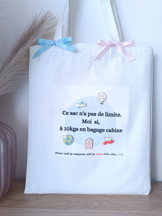 Tote Bag "Ciao Bella"🛩️🦩