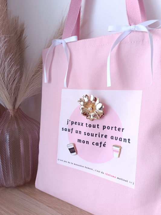 Tote Bag "Kawa"☕🩷